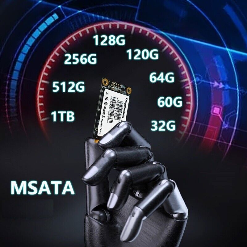 Kingchuxing 512GB 256 GB mSATA III SSD Internal Solid State Hard Drives Laptop