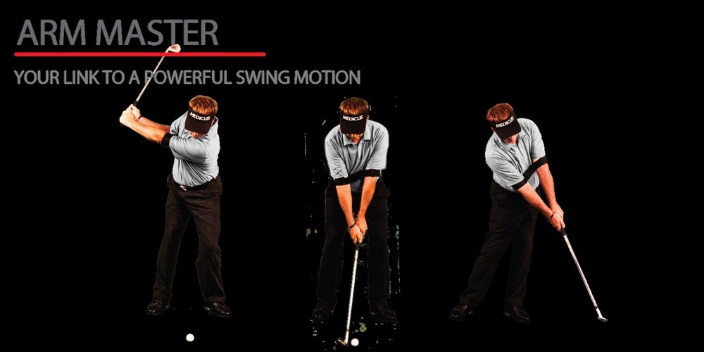 New Medicus Arm Master Stabilizer Swing Trainer Golf Stance Elbow Posture Strap