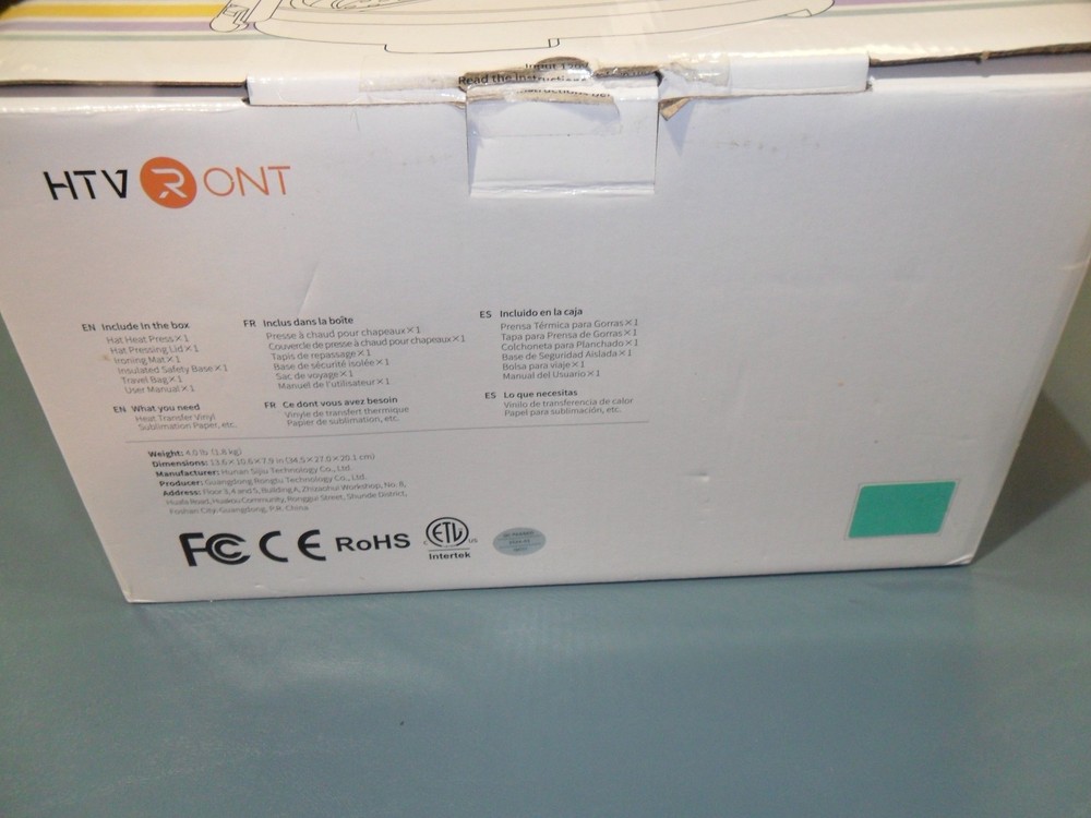 HTVRONT Hat Press Machine - Hat Press Heat Machine for Caps