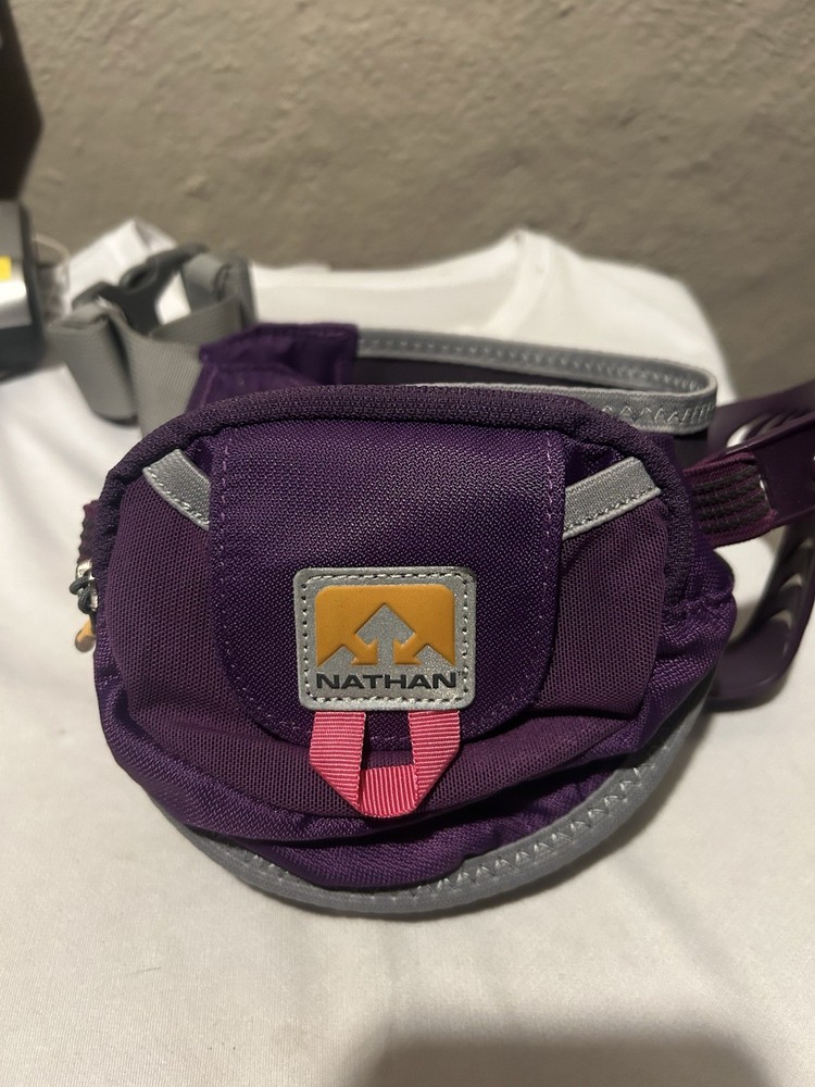 Nathan Hydration Running Belt Trail Mix Plus - Adjustable - Purple - Marathon