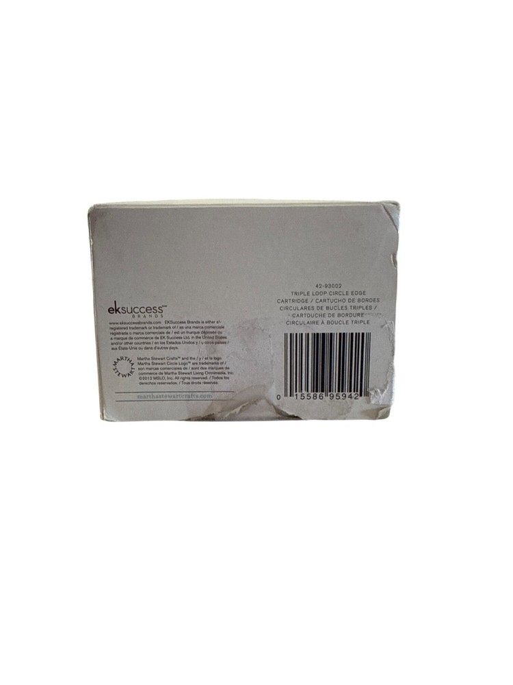 Martha Stewart Triple Loop Circle Edge Punch Eyelet Doily