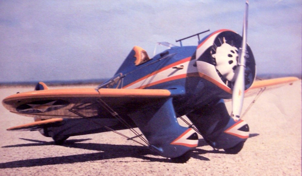 Boeing P-26A PLAN + CONSTRUCTION ARTICLE for 41" EXACT SCALE UC Model Airplane