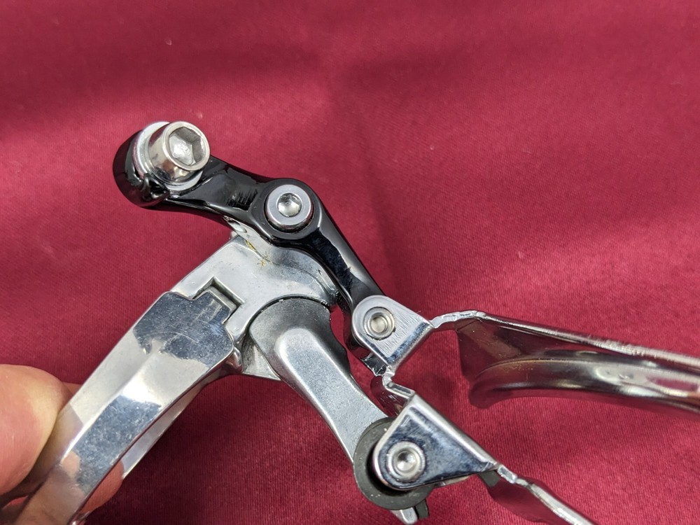 Suntour XC LTD Triple Front Derailleur 35 Clamp Bottom Pull NOS