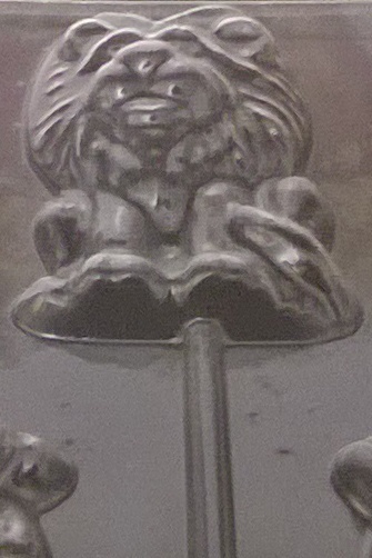 LION CHOCOLATE LOLLIPOP MOULD