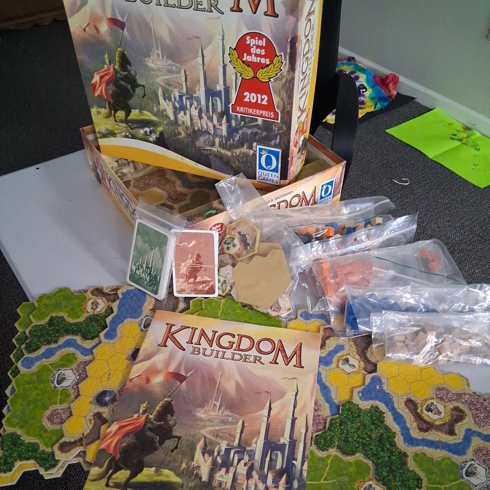 Queen Games 60832F Kingdom Builder Board Game