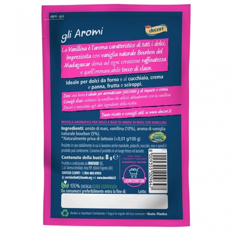 Decorì Vanillin Monodose