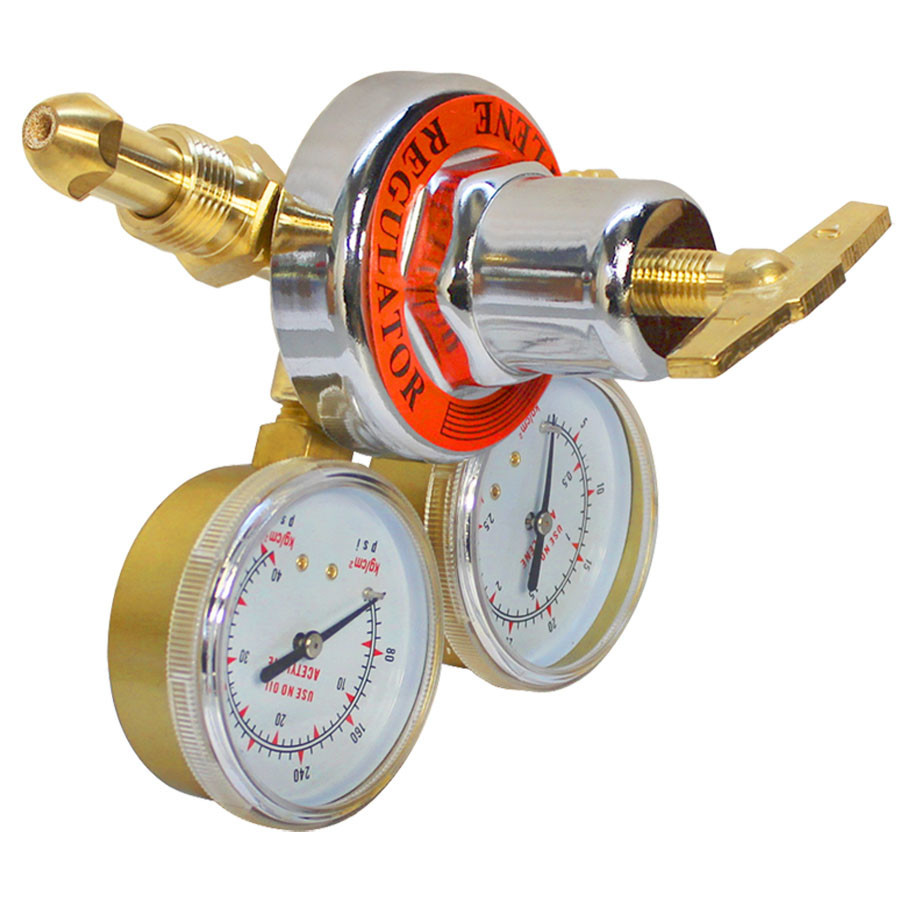Solid Brass Oxygen Acetylene Regulator 4 Welding Fit Victor Gas Torch Cutting