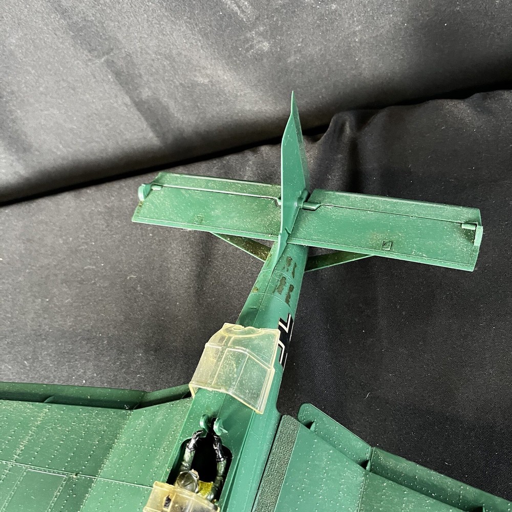 Rare Cox Thimble Drome STUKA Dive Bomber Model Airplane