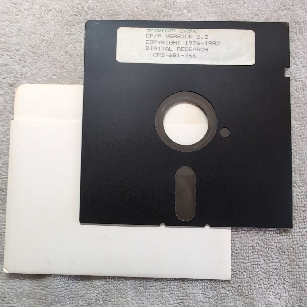 Digital Research CP/M Version 2.2 Floppy Disk CP2-681-766