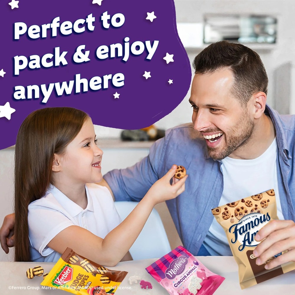 Assorted Cookie Classics Variety Pack ,20 Pouch Box, 20 oz.