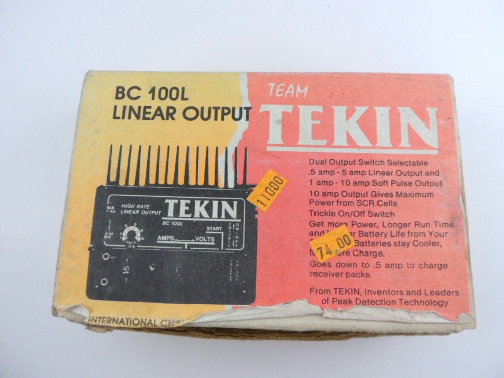 Tekin BC100L Linear Output Peak Charger