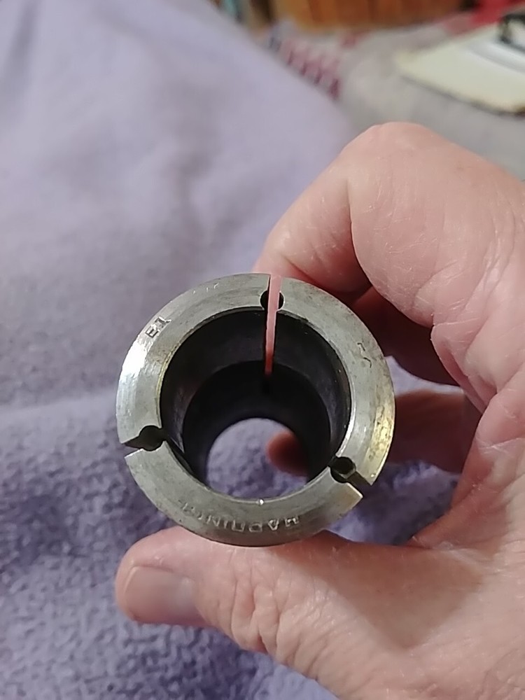 5C E1 Emergency Collet Hardinge External & Internal Threads, NO PINS