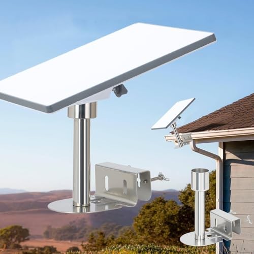 Starlink Mini Gutter Mount, 304 Stainless Steel Weatherproof Gutter Mount for