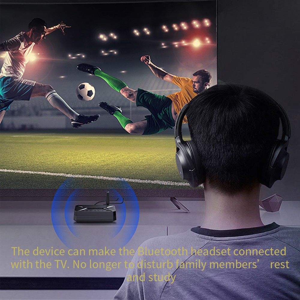 Bluetooth 5.1 Audio Transmitter&Receiver 2 in1 Adapter RCA/AUX