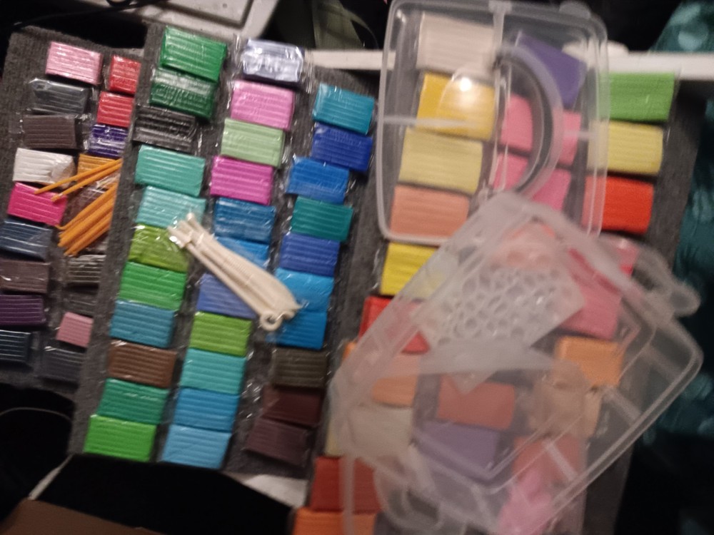 Polymer Clay Bundle Kit Lot Accessories