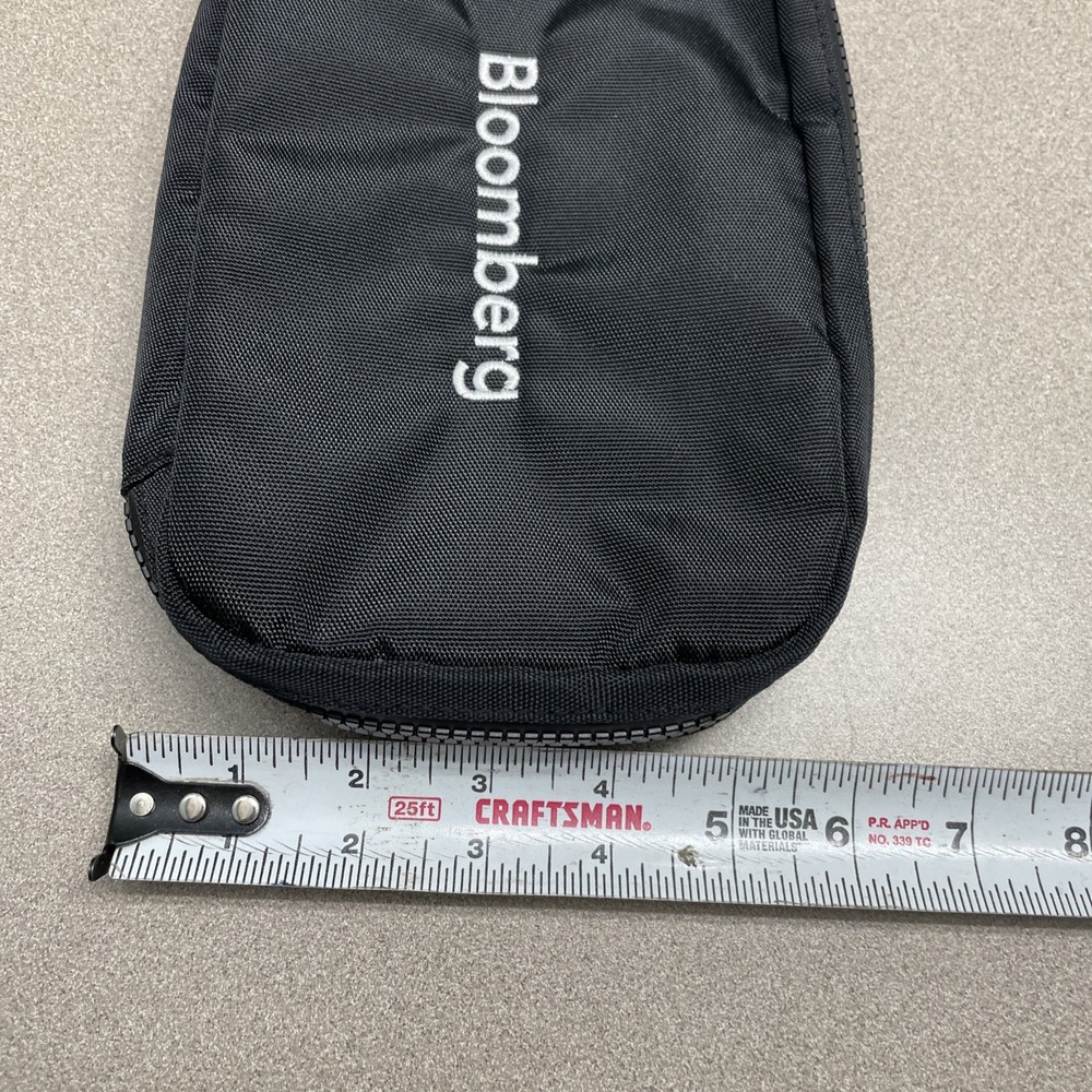 Bloomberg Electronics Tech Bag Cord Organizer Travel Case Zipper
