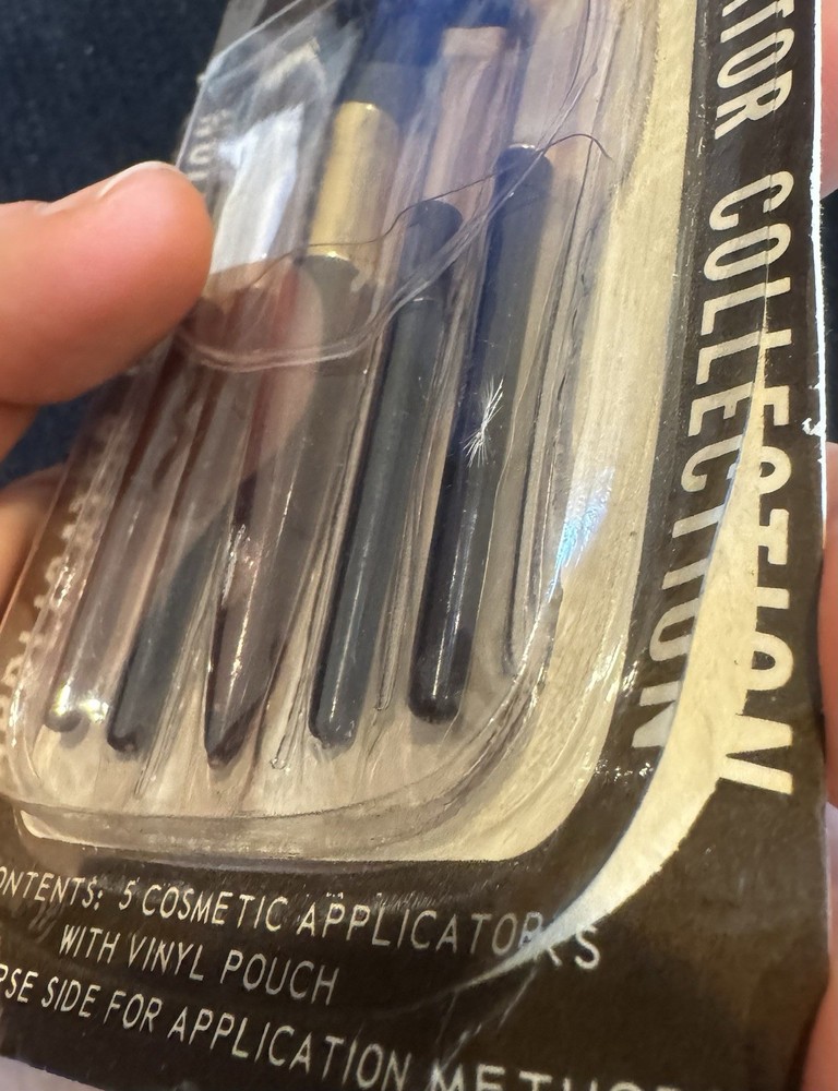 Vintage Eyes Applicator Collection 5 Brushes For Make Up Unopened