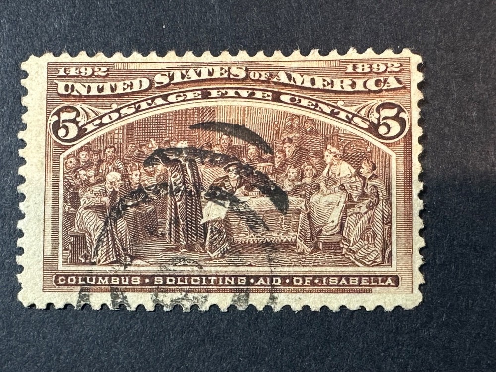 Scott # 234 2024 Scott Catalogue Value $ 8.50