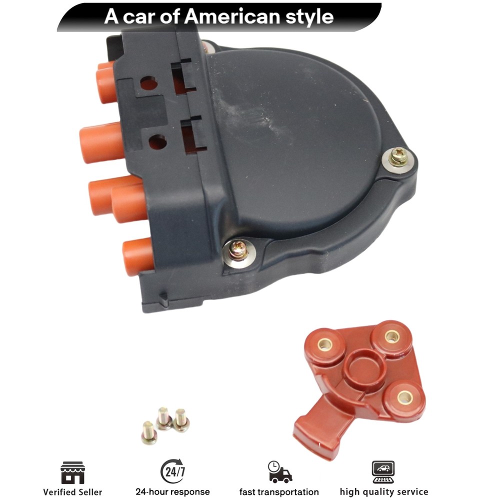 New Distributor Cap & Rotor Fit For BMW E23 E24 E28 E30 E31 E32 12111725070