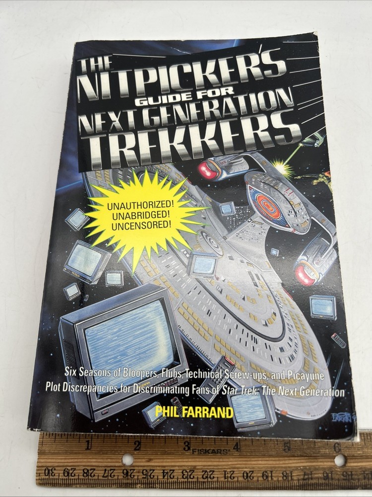 The Nitpicker's Guide for Next Generation Trekkers Paperback 1993