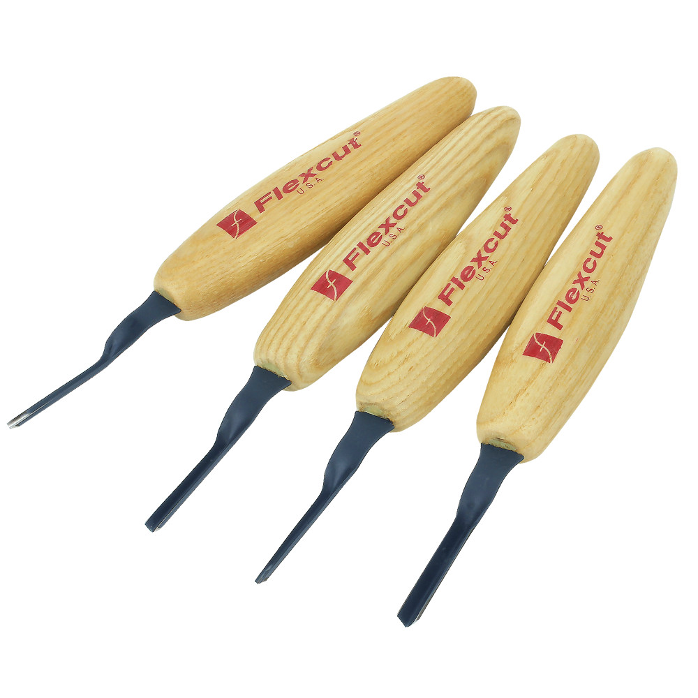 Flexcut #MT700 60-Degree Parting Micro Tool Set