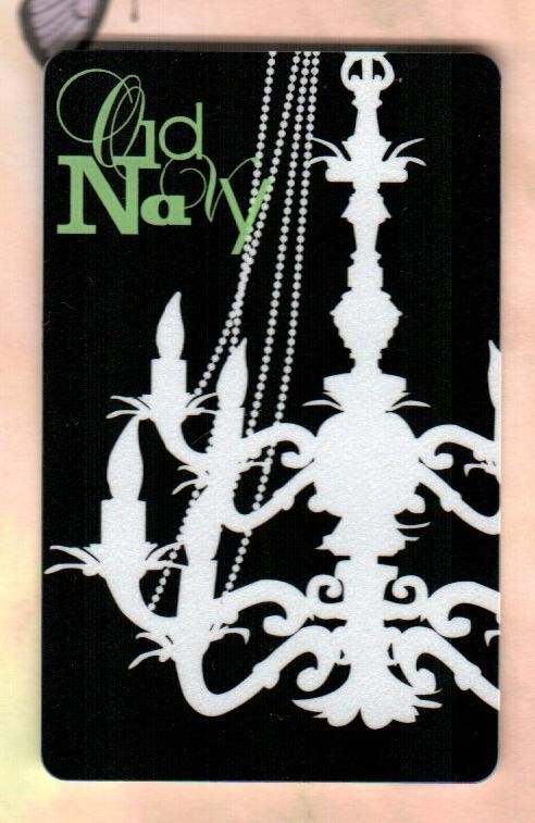 OLD NAVY Chandelier ( 2006 ) Gift Card ( $0 )