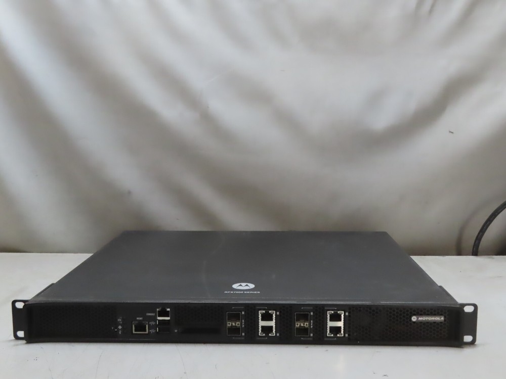 MOTOROLA RFS7000 SERIES WIRELESS WLAN CONTROLLER 1U RACKMOUNT NETWORK SWITCH
