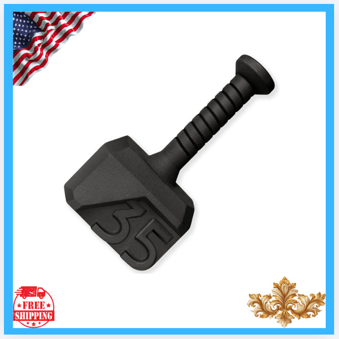 New Cast Iron Kettlebell, Multi-Shape Anti-Slip Handle Strength Training Tool
