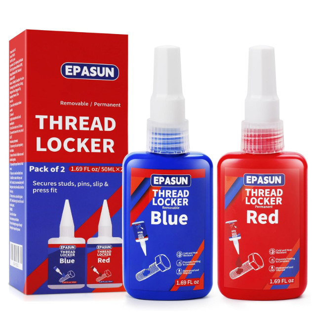 ThreadLocker 242 and 271, Thread Lock Medium and High Strength Lock Tight & Seal