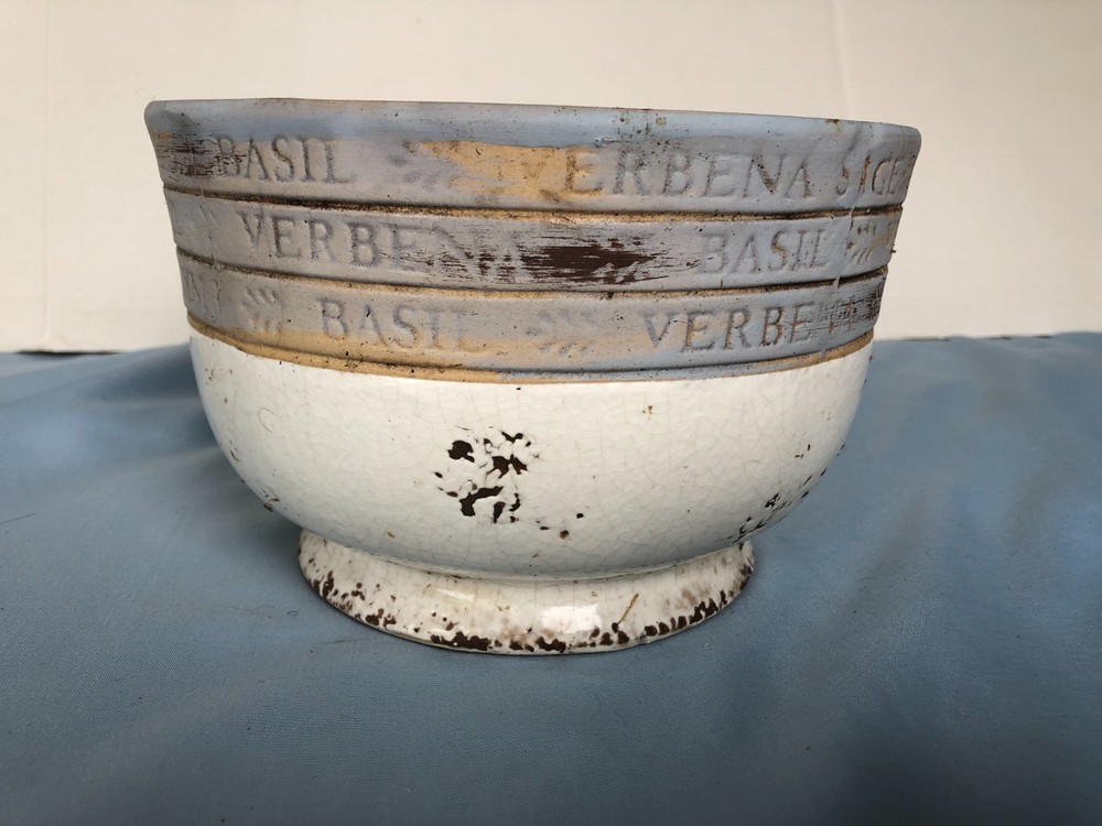 Trendspot 8" TOTAL Diameter Ceramic Distressed Planter 5" Height #G5