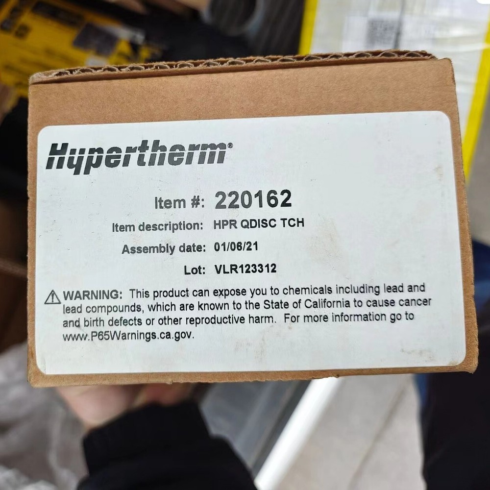 Hypertherm HPR QDISC TCH 220162 Plasmacutter Component#HL