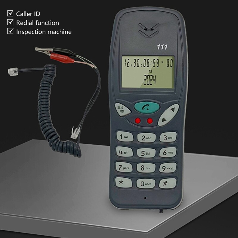 Caller Display Testing Telephone Communication Line Checking Networking Tester
