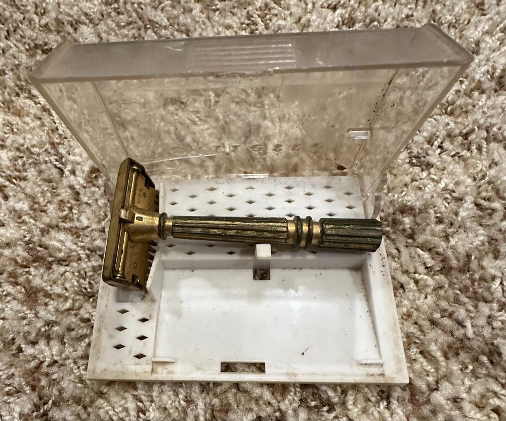 Gem Micromatic Safety Razor with Gillette Case