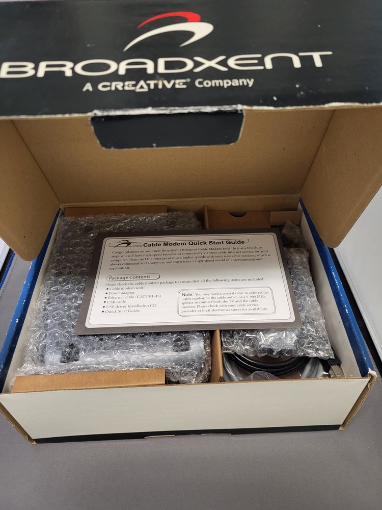 Broadxent Brite Port 8601 Cable Modem