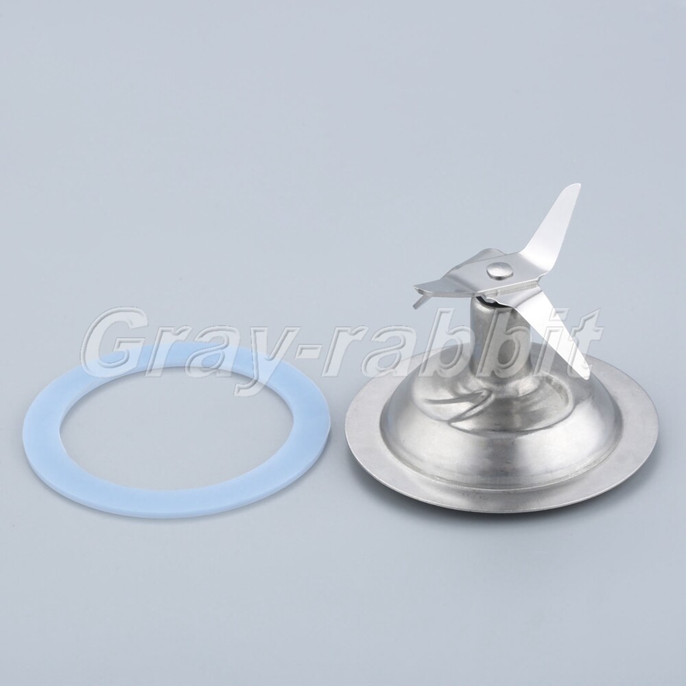 Rustless Blade Cutter & Gasket Ring Replacement For Black &Decker Blender
