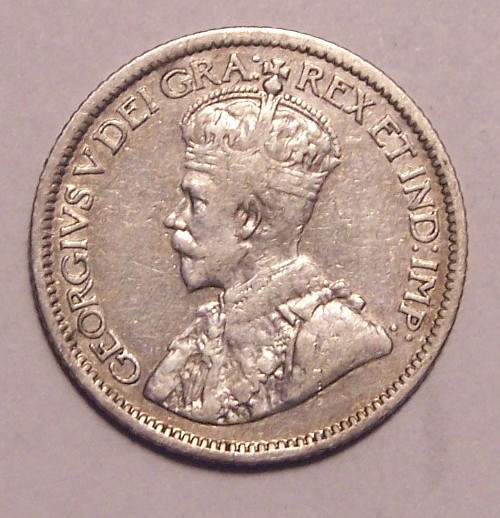 1916 Canada Silver Dime