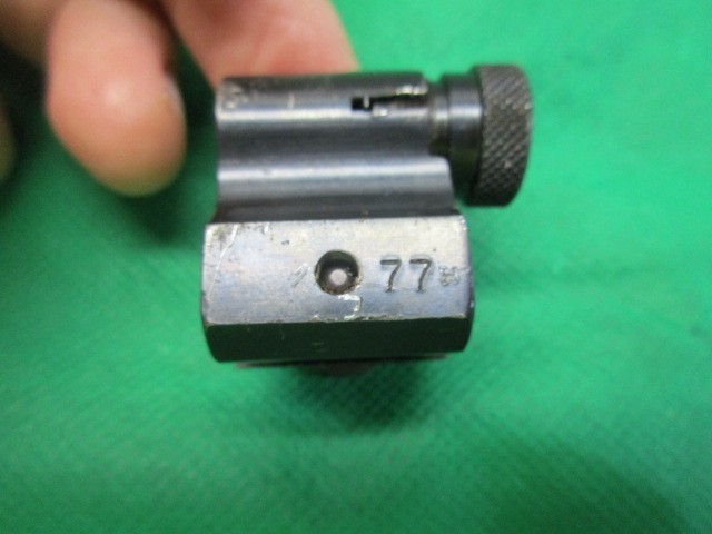Vintage Lyman 77 Front Globe Sight w/One Insert