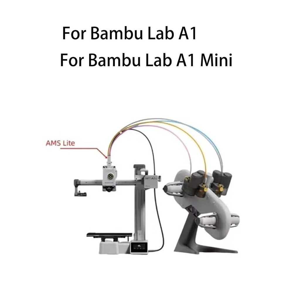 AMS Lite Filament Hub for 3D Printers with Five Way Components Switch
