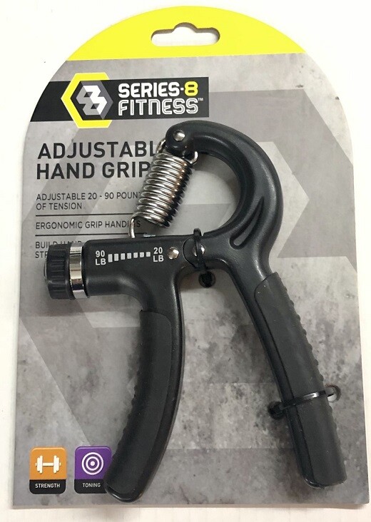 Adjustable WRIST BUILDER Hand Grip Forearm Spring Muscle Strength Endurance NEW