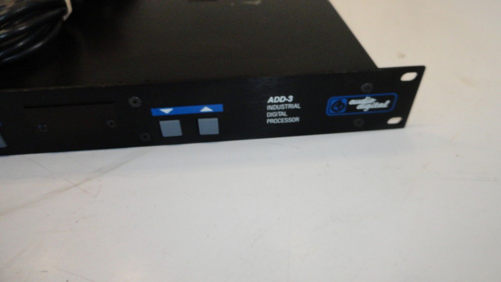 Audio Digital ADD-3, Industrial Digital Processor, Vintage Rack