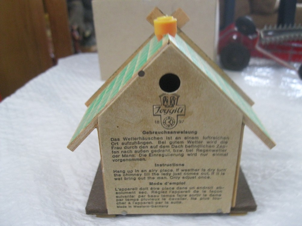 TOGGILI VINTAGE WEATHER FORECAST INDICATOR-WEST GERMANY