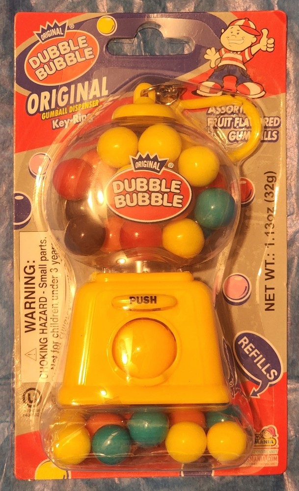 Dubble Bubble Plastic Bubble Gum Machine Toy