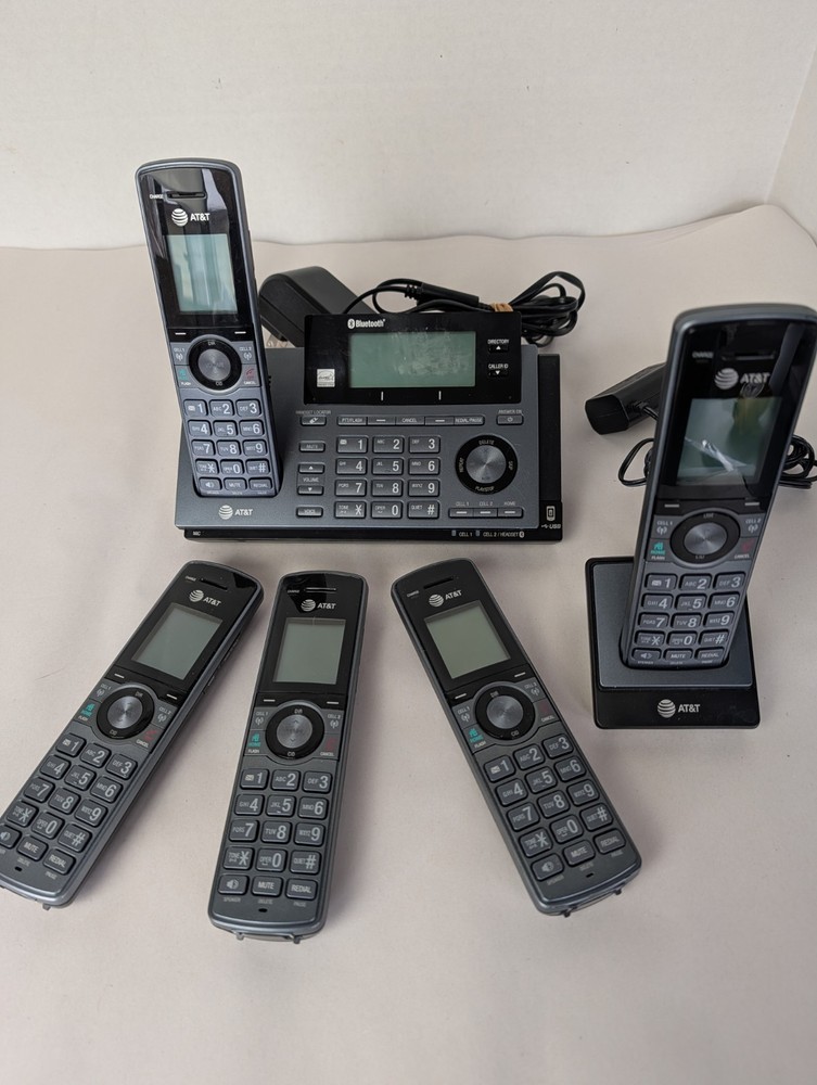 AT&T 5 Handset Connect to Cell Phone System