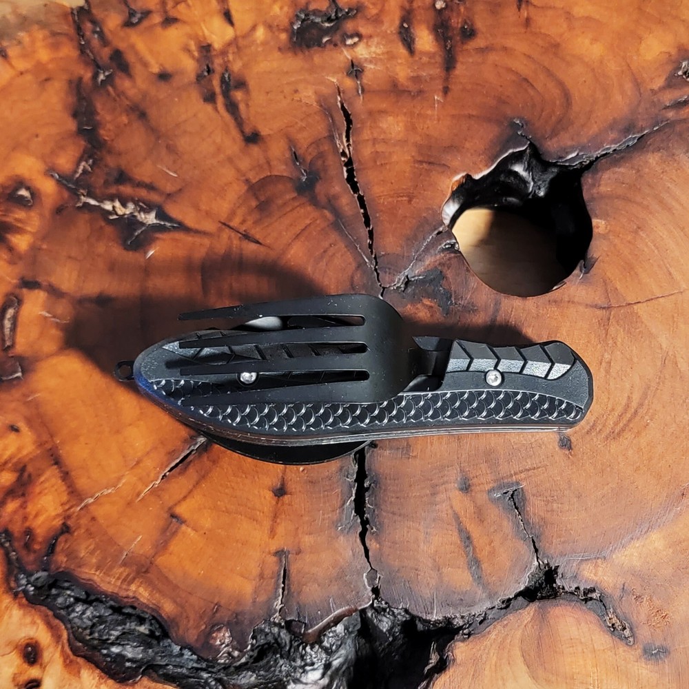 Personalized Camping or Picnic Fork, Spoon, and Knife Folding Utensil Multi-Tool