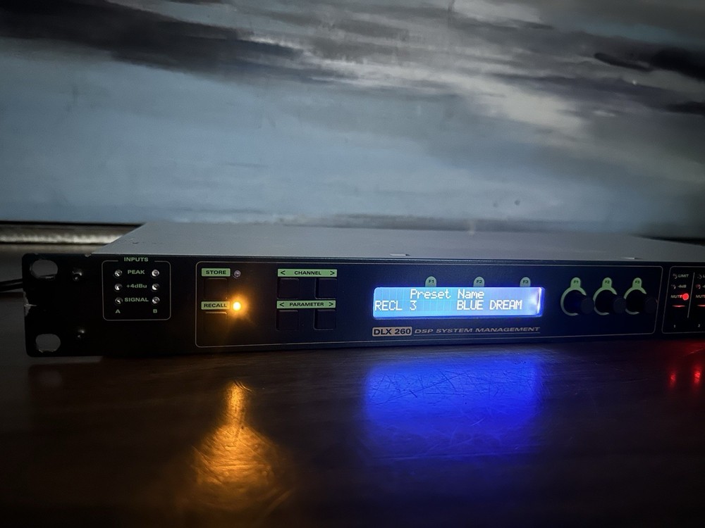 USED LA AUDIO 260 DLX260 Audio Processor Working Great
