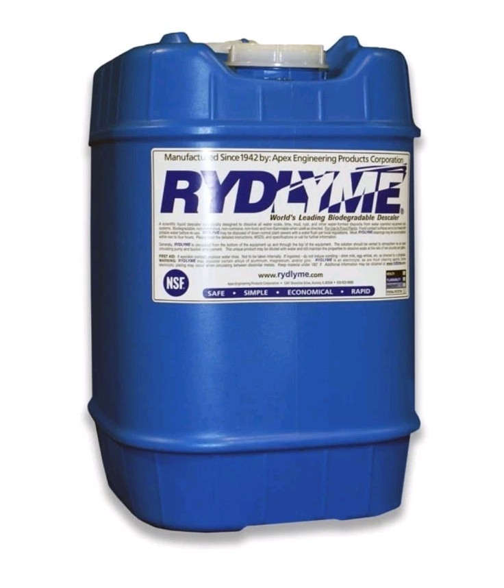 RYDLYME DESCALER 5 GAL. EXP 2030