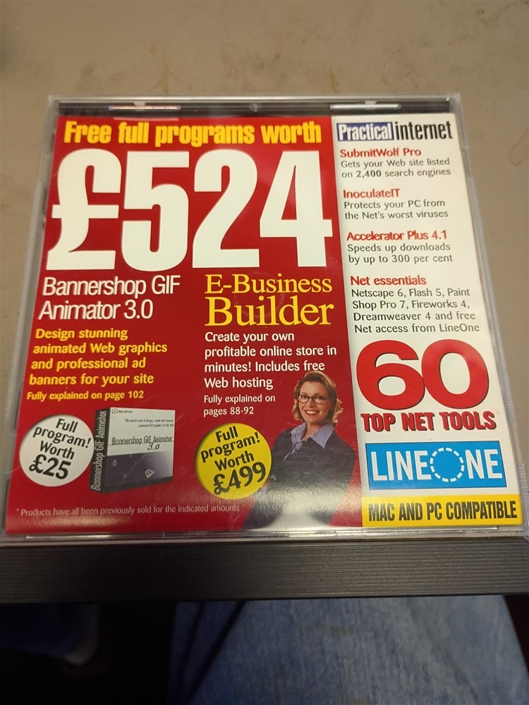 Practical Internet 60 Top Net Tools CD-ROM
