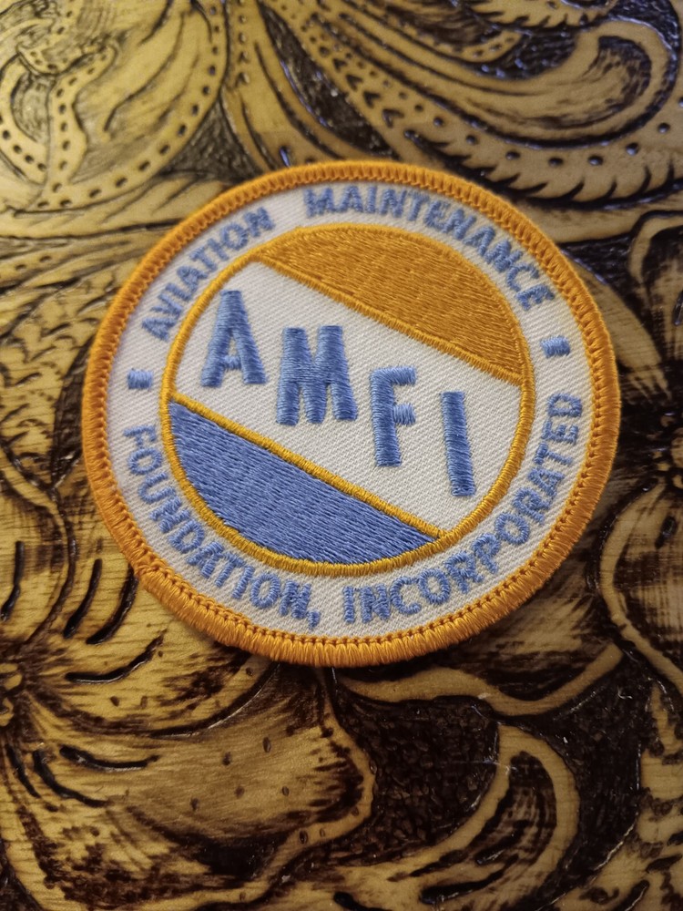 Aviation Maintenance Foundation Incorporated Patch New