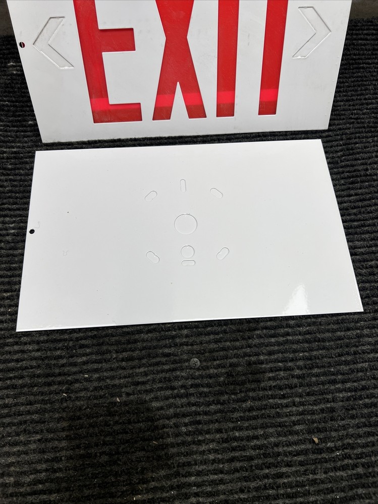 BIG BEAM 499-6612 Emergency Exit Sign