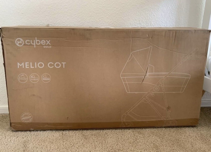 Cybex Melio stroller cot black